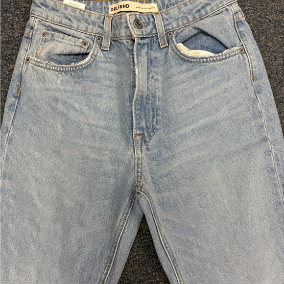 GRLFRND Light Wash Straight Leg Jeans - Picture 5 of 10